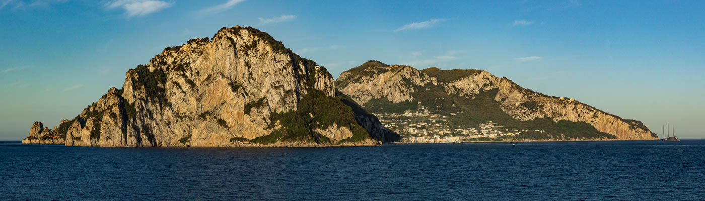 Capri, villa Jovis, Marina Grande