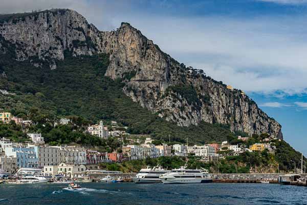 Capri : port de Marina Grande
