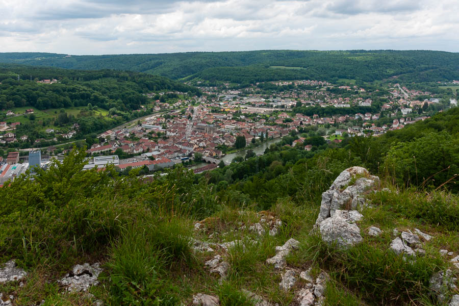 Pont-de-Roide vue des hauteurs