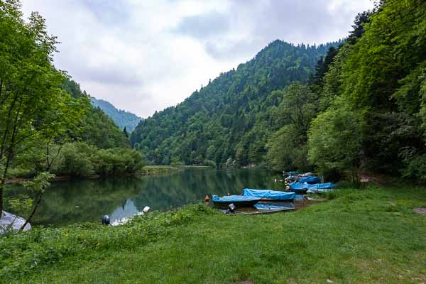 Barques sur le Doubs