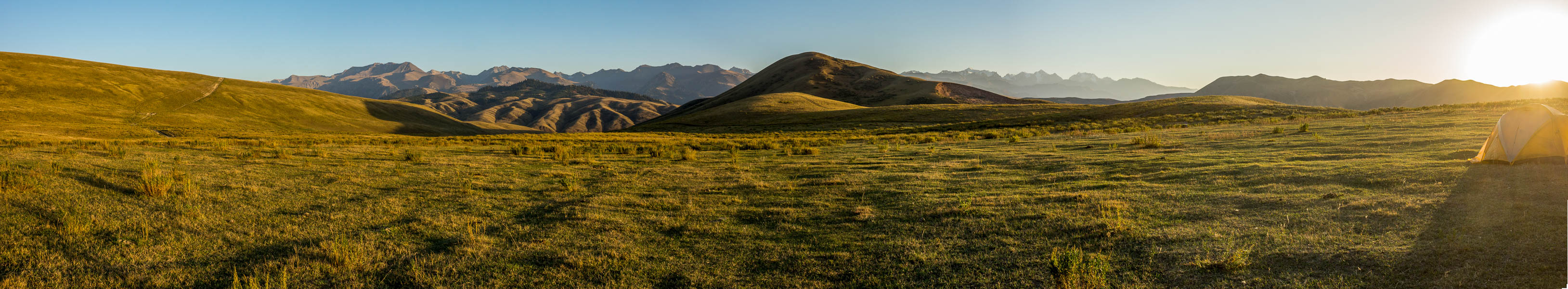 Camp 1 : vue sud