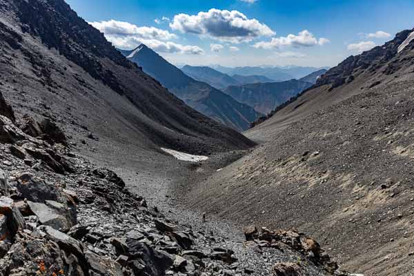 Col Jack Bolot, 3800 m : vue sud