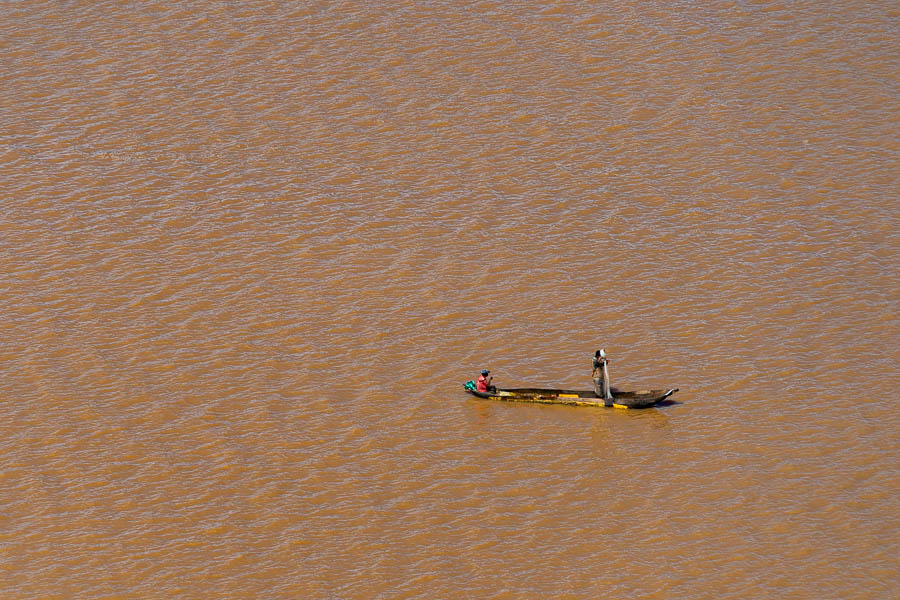 Lac Itasy : pêcheurs