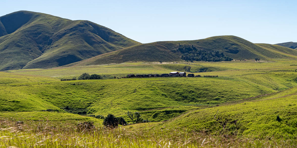 Haut plateau, village