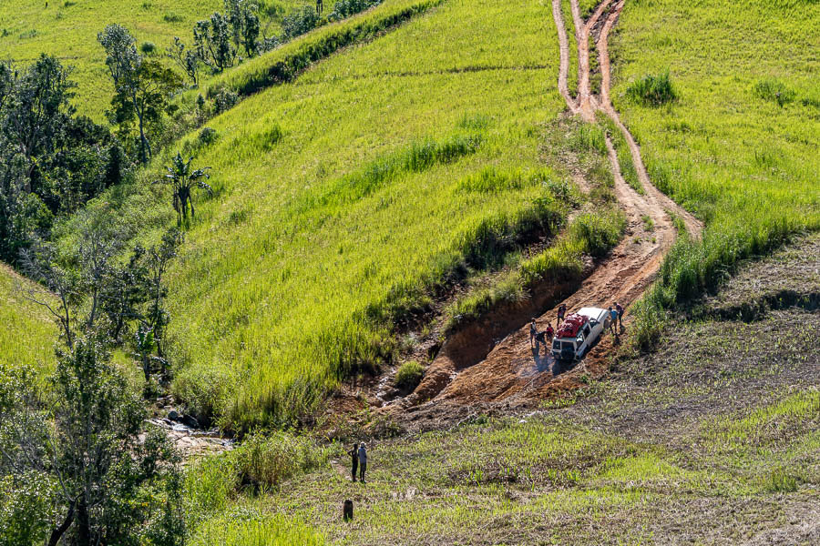 Passage difficile pour les 4x4