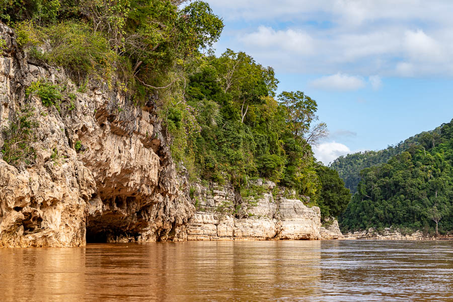 Fleuve Manambolo, gorges