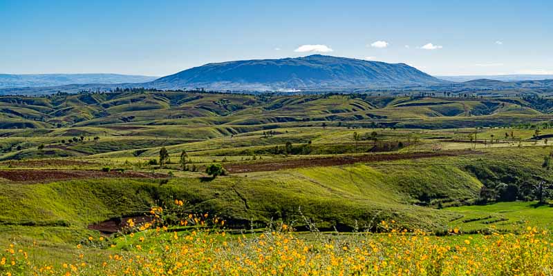 Haut plateau et sommet