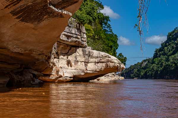 Fleuve Manambolo, gorges