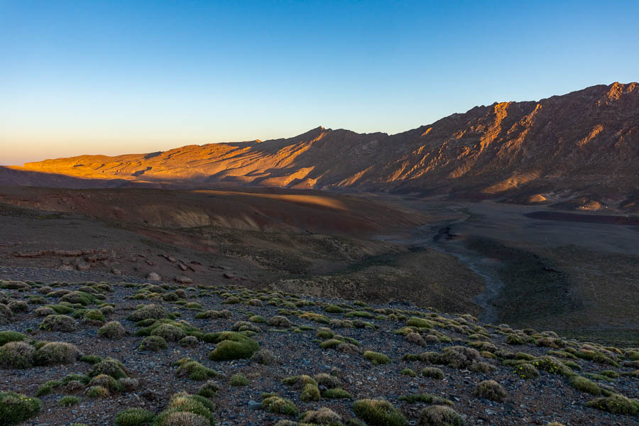 Lever de soleil sur le plateau de Tarkedit