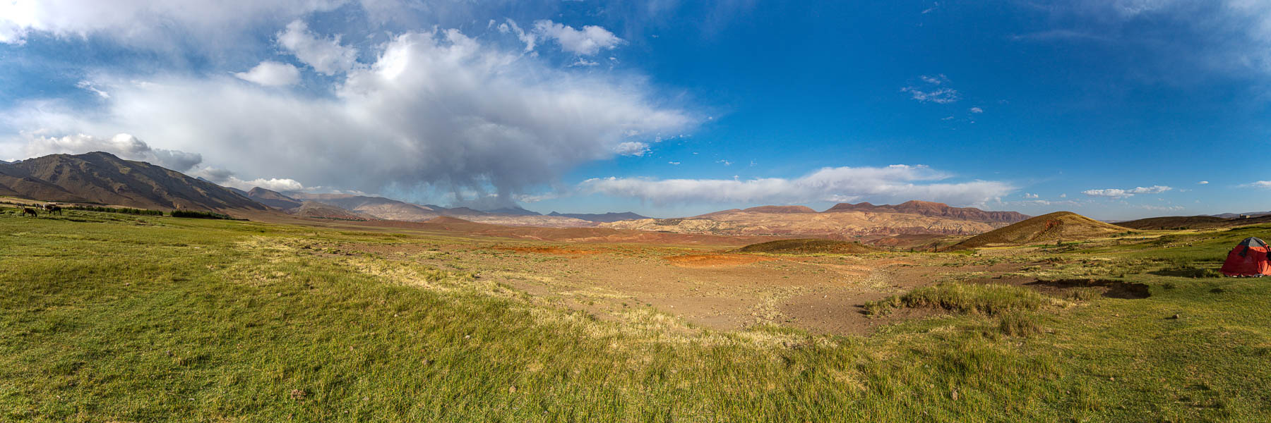 Camp, 1850 m, près de Telouet