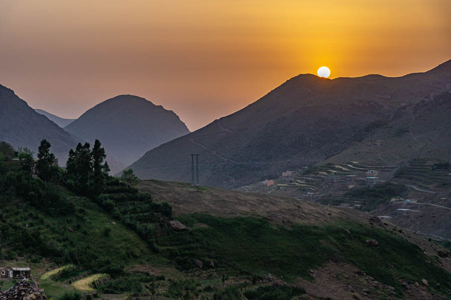 Coucher de soleil
