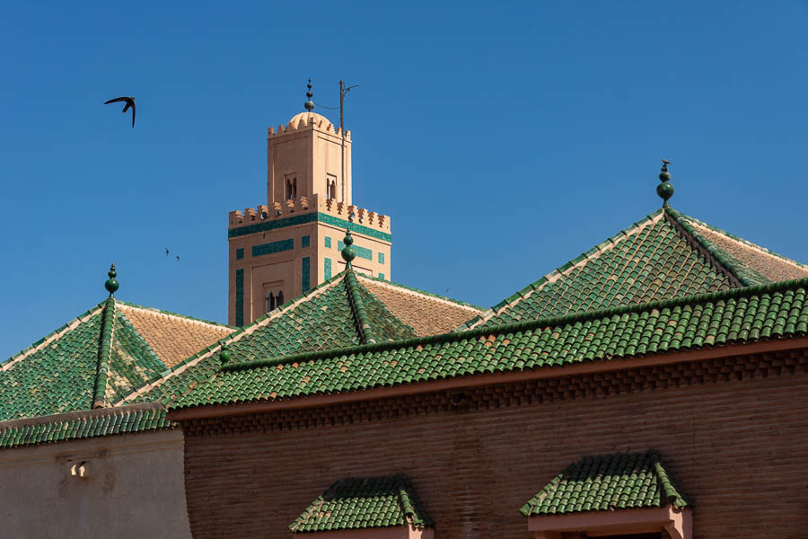 Marrakech : mosquée Ben Youssef