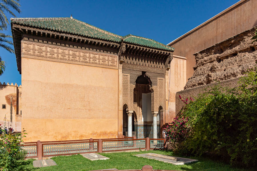 Marrakech : tombeaux saadiens