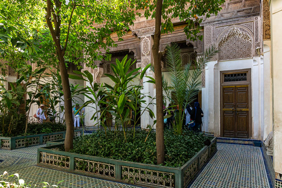 Marrakech : palais de la Bahia