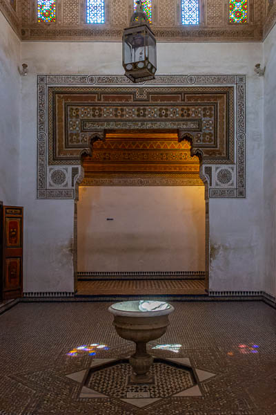 Marrakech : palais de la Bahia