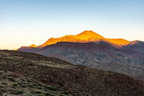 Lever de soleil sur l'Anghomar