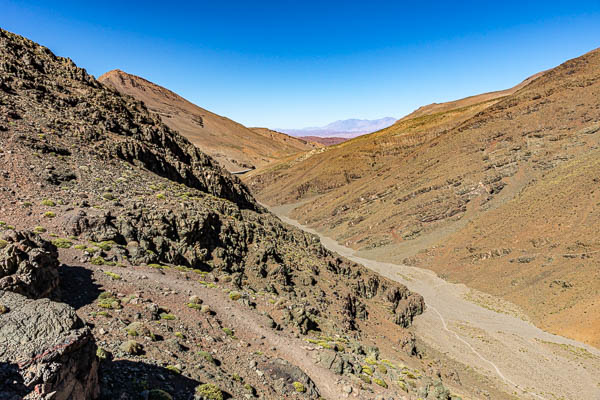 Tizi n’Fredoute, 2800 m, vers le lac Tamda