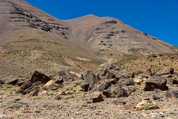 Anghomar, voie de descente