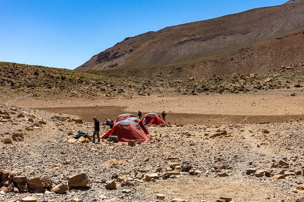 Camp du lac de Tamda