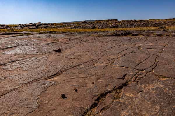 Plateau du Yagour : gravures rupestres