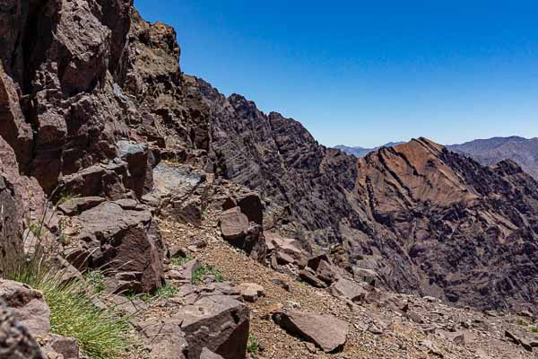 Face sud du Toubkal