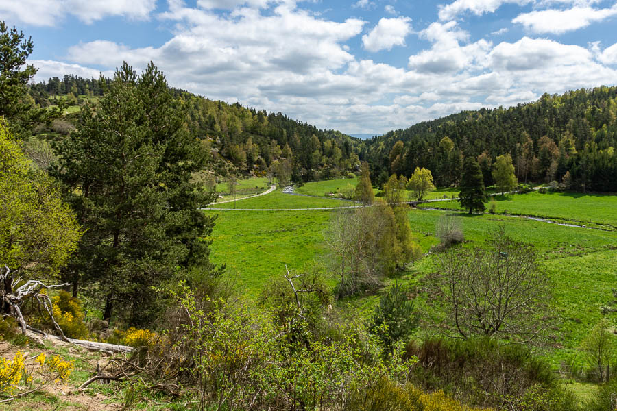 Vareilles : vallée de la Rimeize