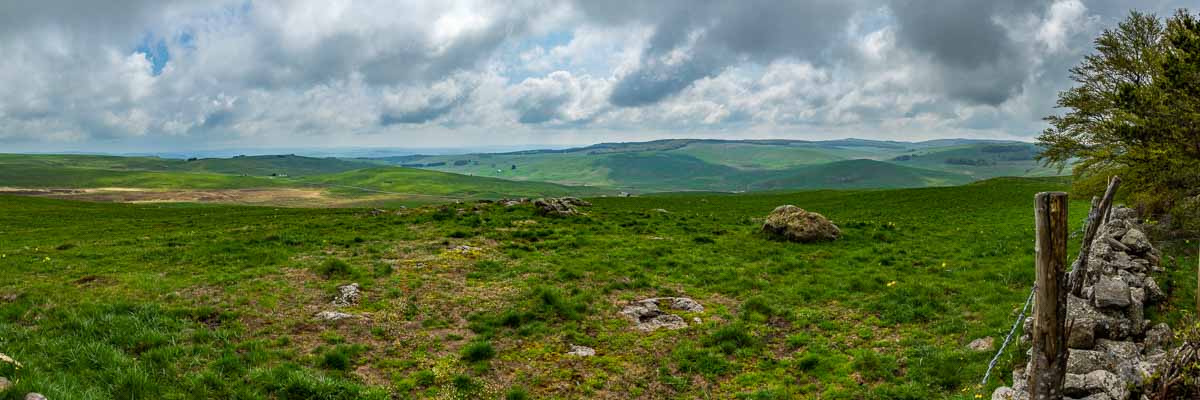 Paysage de l'Aubrac, 1342 m