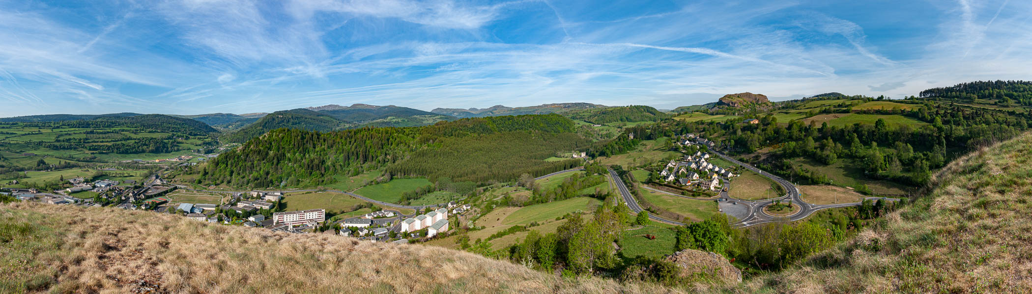 Rocher de Bonnevie, panorama ouest