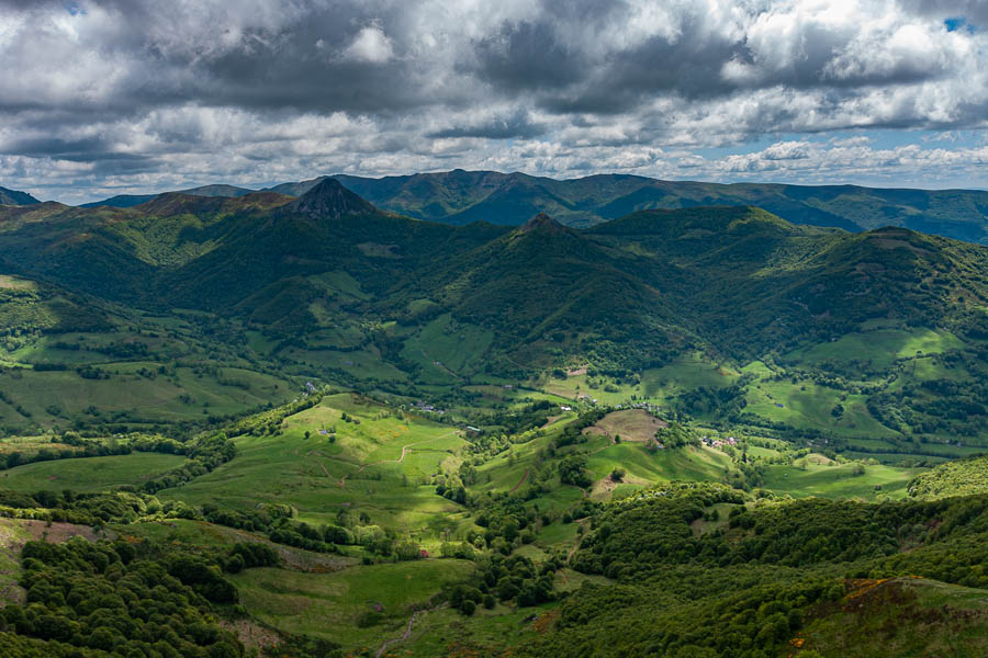 Puy Griou, vallée de Mandailles
