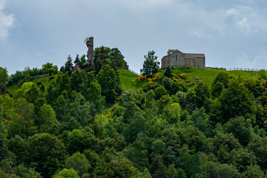 Gorges du Bès, sentier des Espagnols : Arzenc-d'Apcher