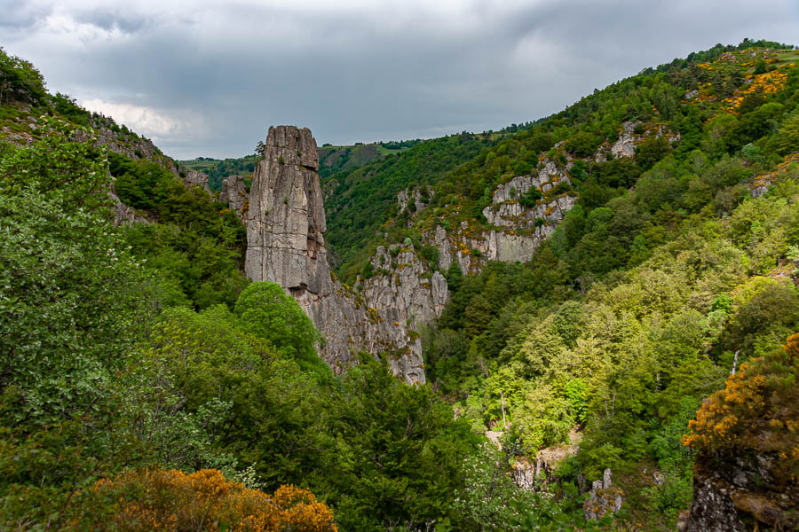 Gorges du Bès, sentier des Espagnols