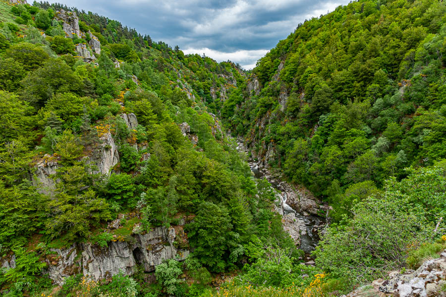 Gorges du Bès, sentier des Espagnols