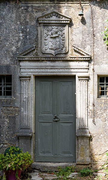 Larzac, la Couvertoirade : hôtel de Grailhe