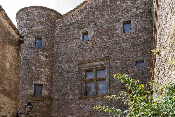 Larzac, la Couvertoirade : maison de la Scipione