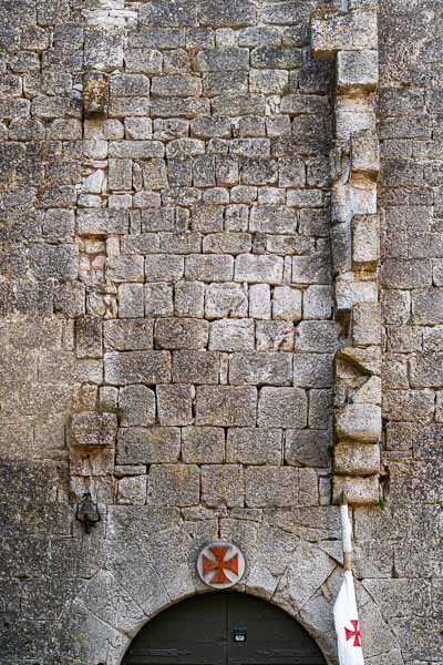 Larzac, la Couvertoirade : commanderie des Templiers