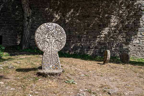 Larzac, la Couvertoirade : cimetière