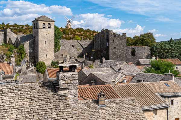 La Couvertoirade depuis les remparts