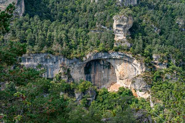 Gorges du Tarn : baume