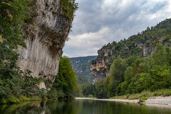 Gorges du Tarn : site de saut à l'élastique des Baumes Hautes