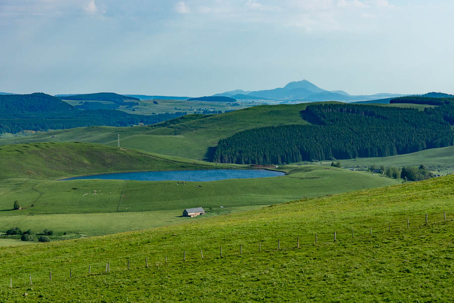 La Godivelle, lac d'en haut, puy de Dôme