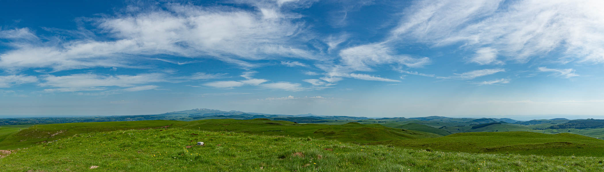 Panorama du mont Chamaroux, 1476 m