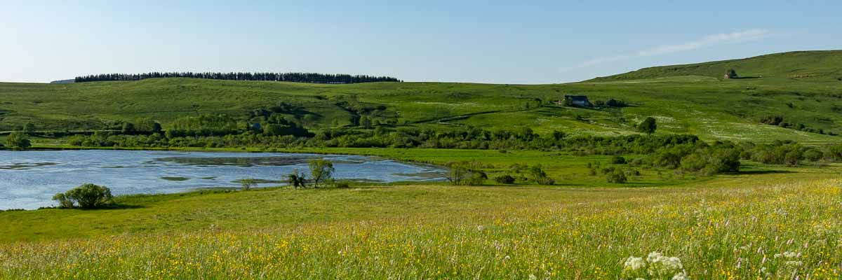 La Godivelle, lac d'en bas