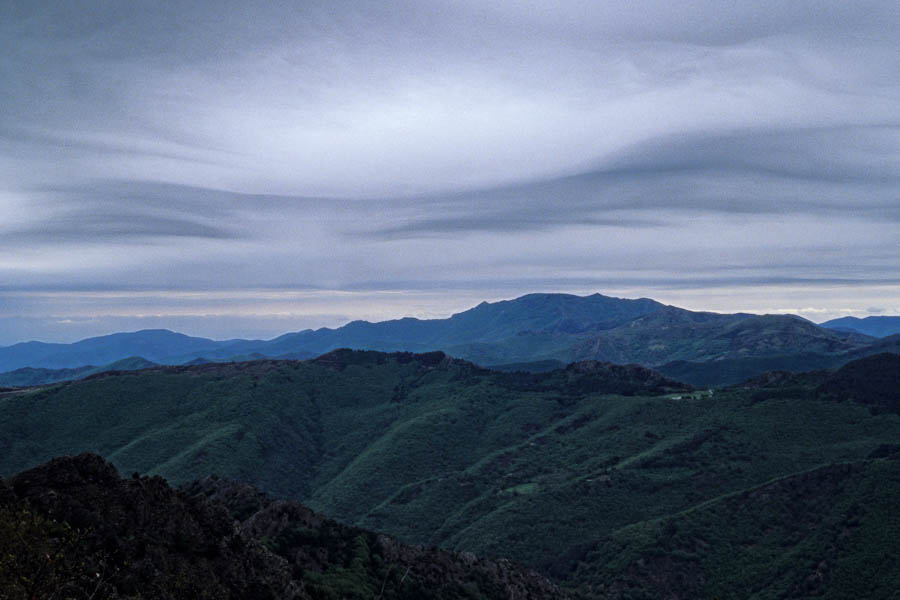 Nuage de pluie menaçant