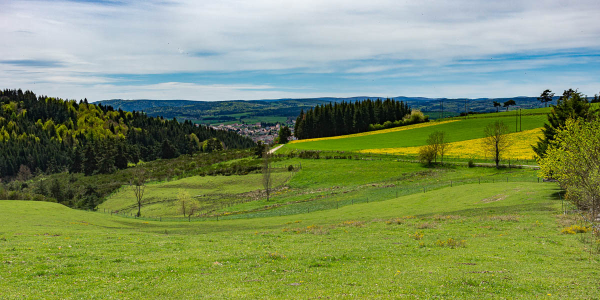 Arrivée à Langogne