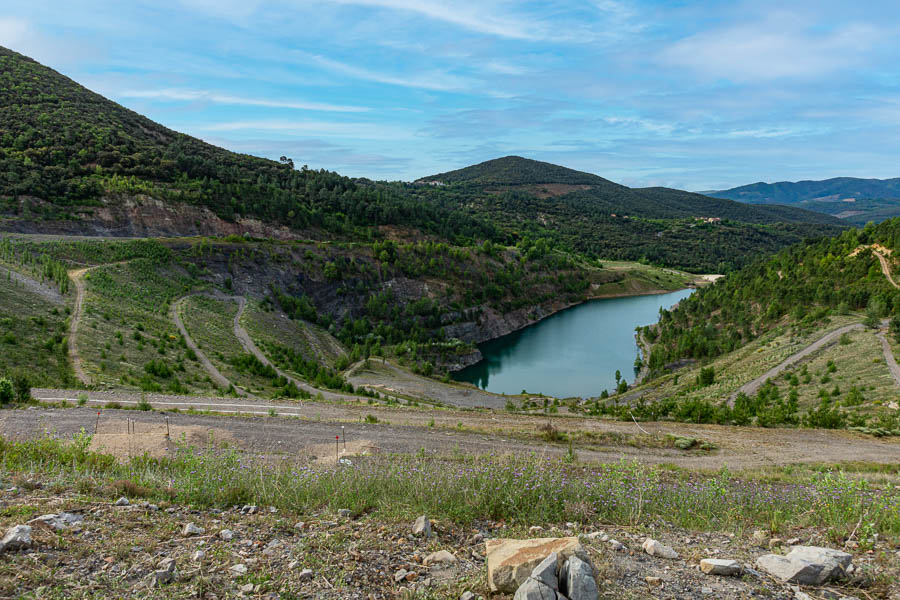 Lac de Mercoirol, ancienne mine