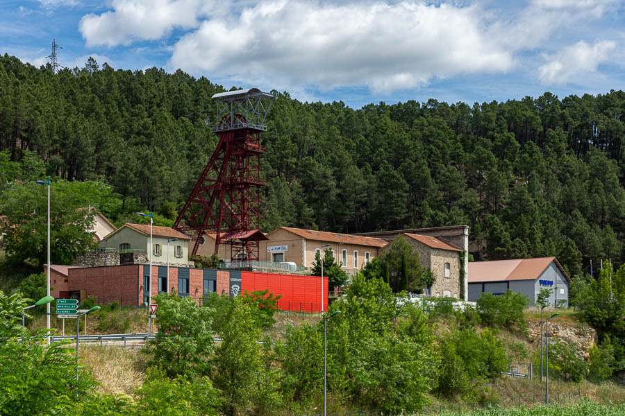 Alès : puits de mine