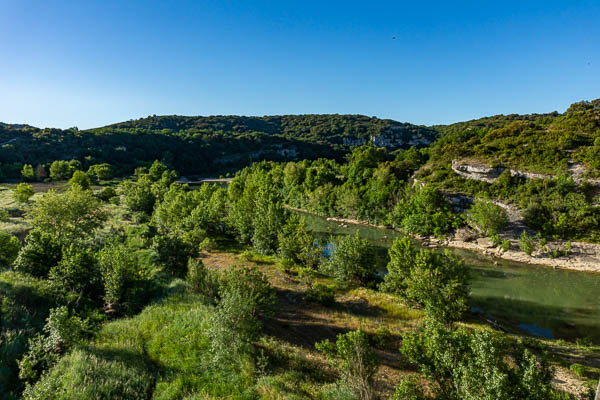 Gorges du Gardon près de Russan