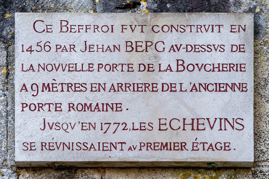 Avallon : tour de l'Horloge