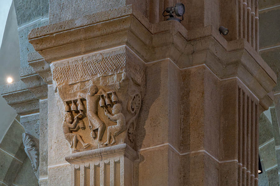 Autun, cathédrale : chapiteau