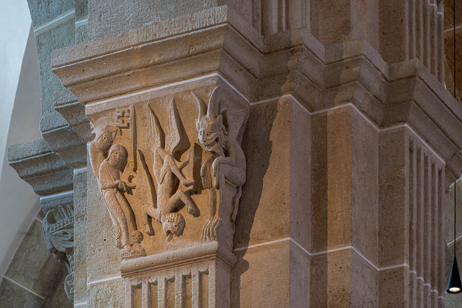 Autun, cathédrale : chapiteau